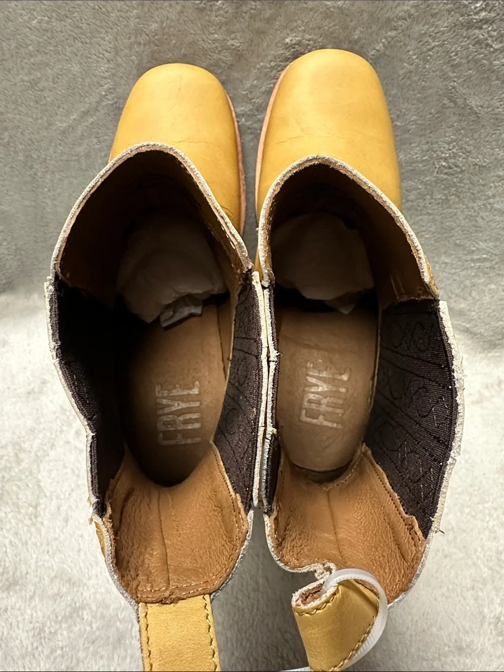 Frye Campus Platform Chelsea Boots Size 9